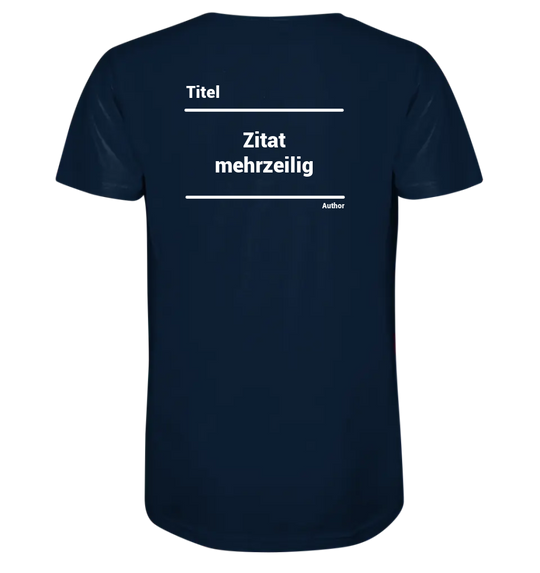 Zitat mit Author - Organic Shirt Statement Maker Shirt Organic Shirt statementmaker True Statement