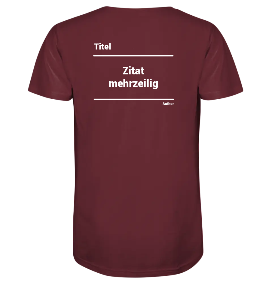 Zitat mit Author - Organic Shirt Statement Maker Shirt Organic Shirt statementmaker True Statement