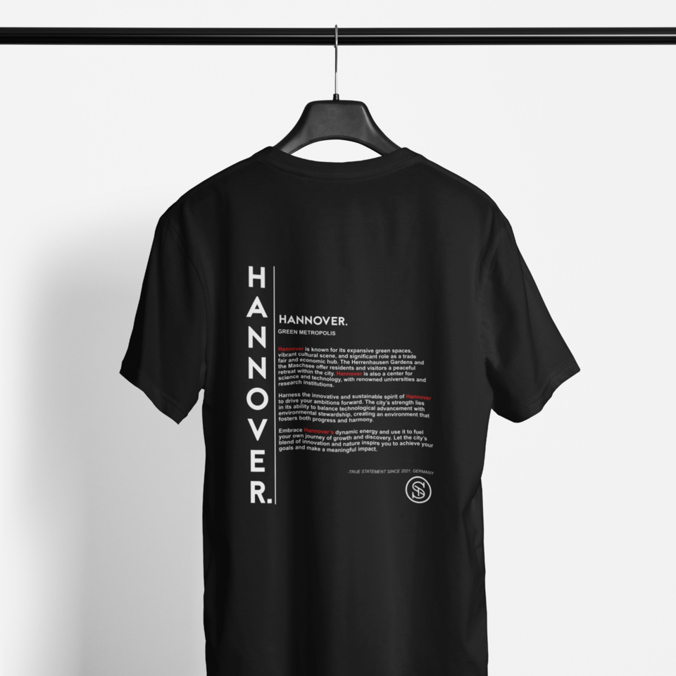 Hannover Shirt Herren - Heavy Oversized Organic Shirt Herren Heavy Oversized Shirt Heavy Oversized Organic Shirt True Statement