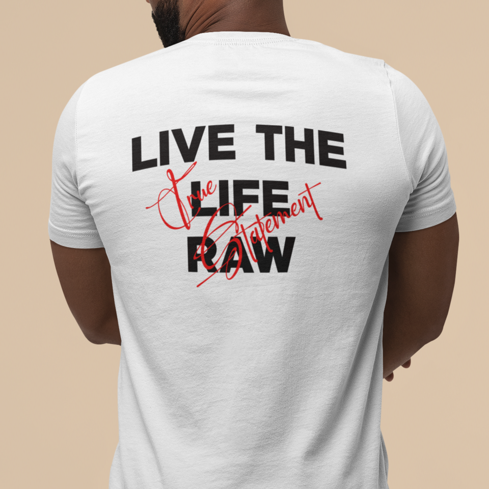 Life Raw Statement Herren - Organic Shirt Herren Shirt Organic Shirt True Statement