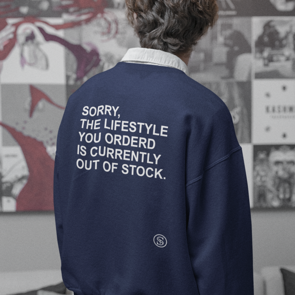 Lifestyle Statement Herren - Organic Oversize Sweatshirt Herren Oversized Sweatshirts Organic Oversize Sweatshirt True Statement