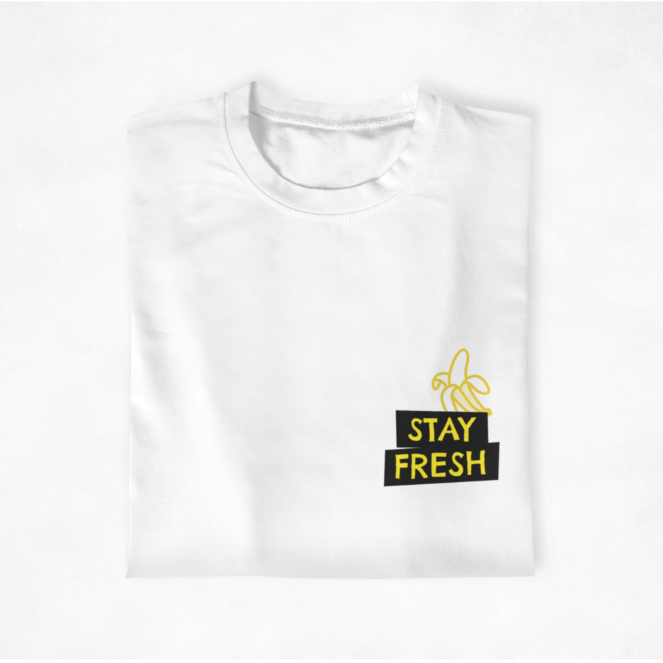 Stay Fresh Banana Herren - Organic Shirt Herren Shirt Organic Shirt True Statement