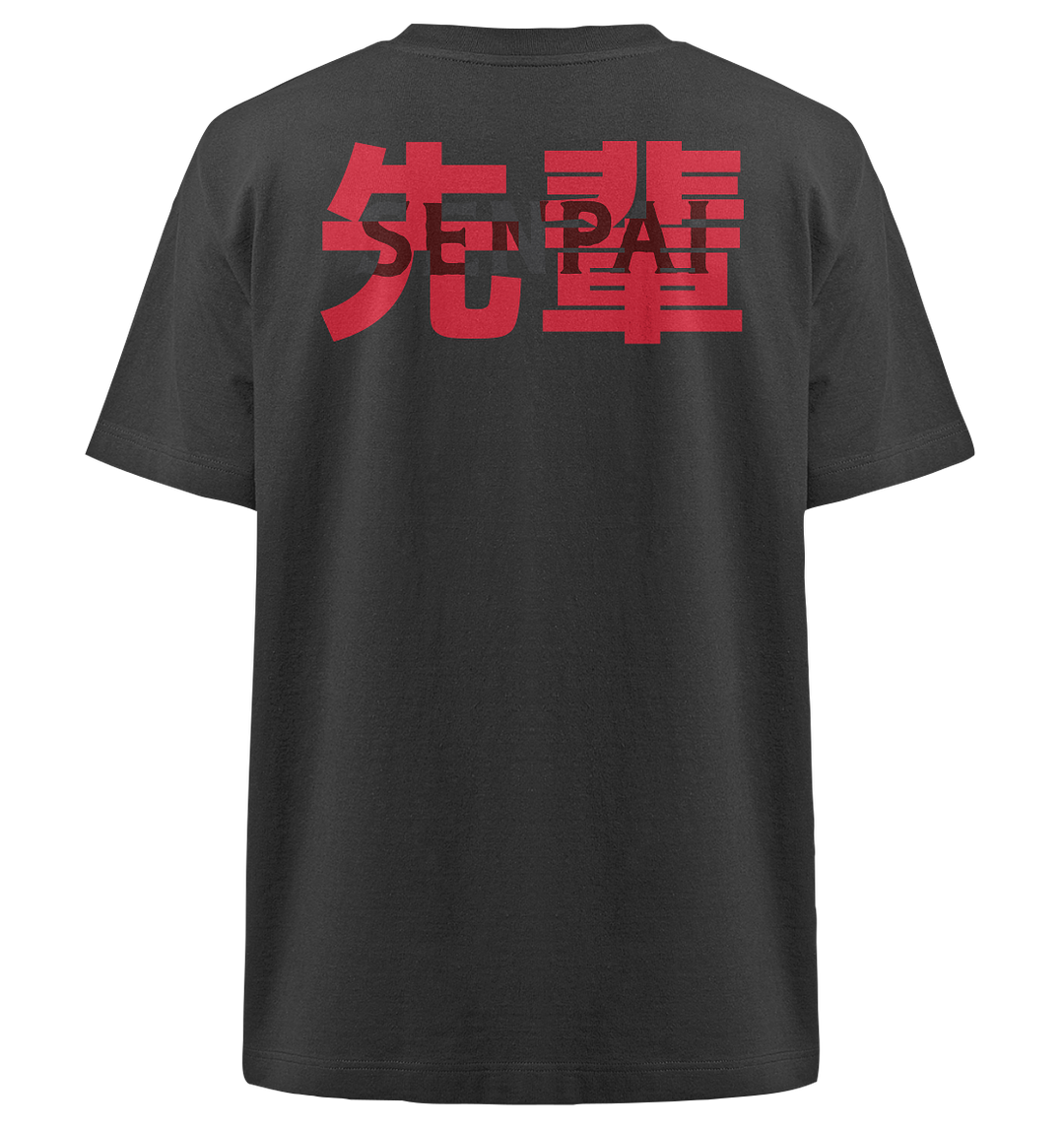 Senpai Statement Herren - Heavy Oversized Organic Shirt Black Herren Heavy Oversized Shirt Heavy Oversized Organic Shirt True Statement