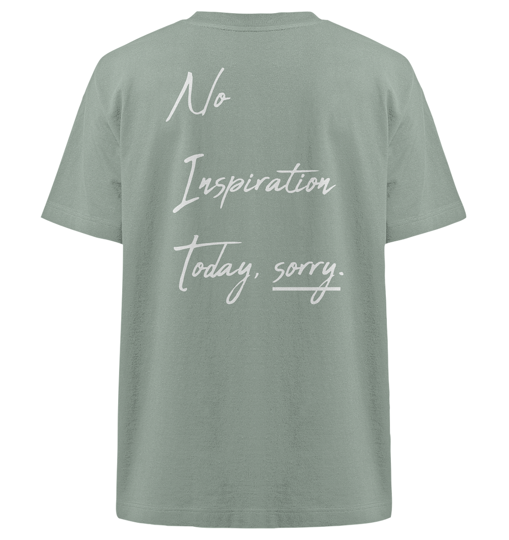 No Inspiration today, sorry. Statement Herren - Heavy Oversized Organic Shirt Aloe Herren Heavy Oversized Shirt Heavy Oversized Organic Shirt True Statement