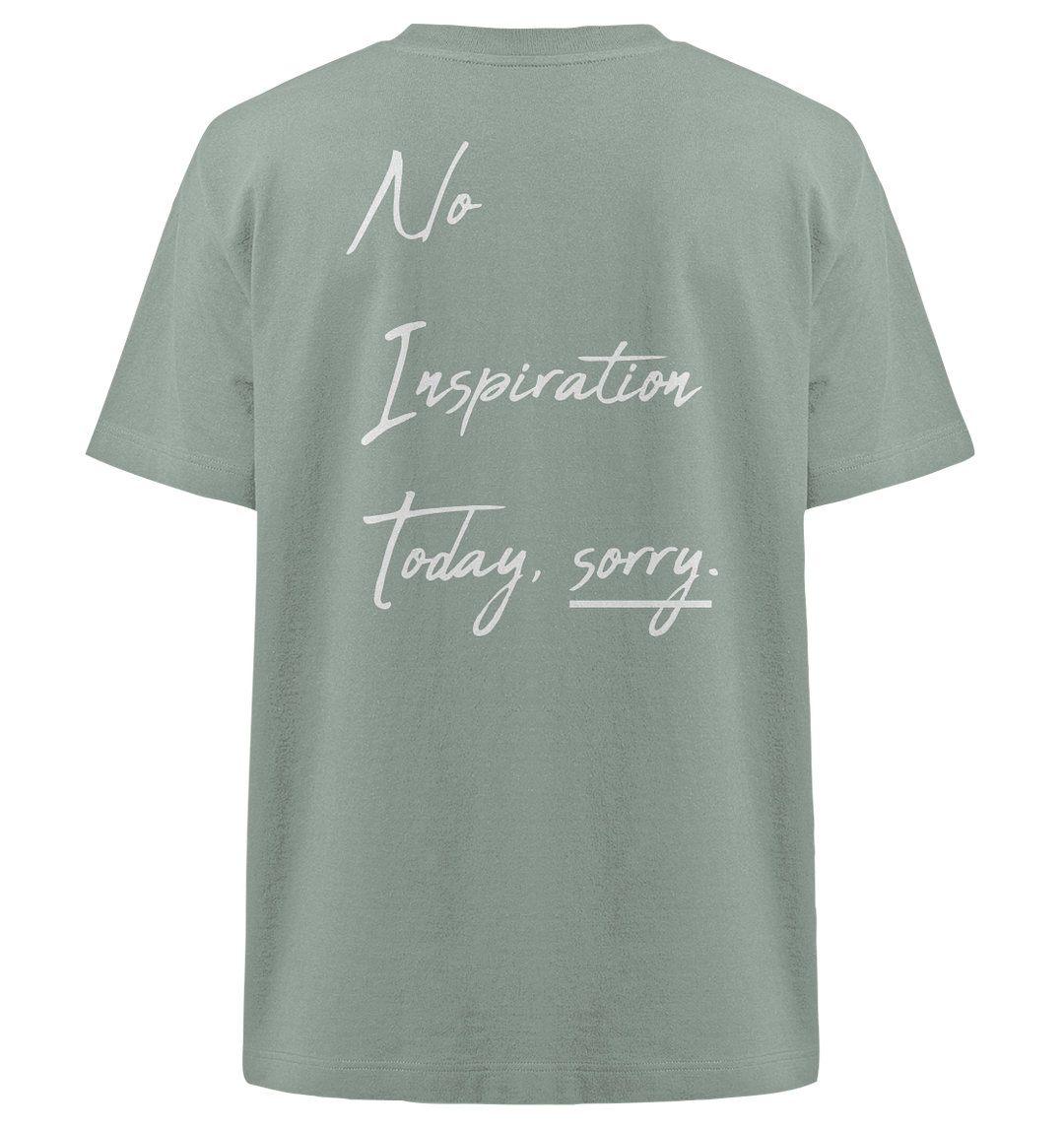 No Inspiration today, sorry. Statement Herren - Heavy Oversized Organic Shirt Aloe Herren Heavy Oversized Shirt Heavy Oversized Organic Shirt True Statement