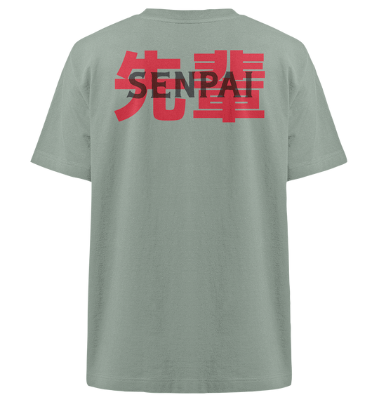 Senpai Statement Herren - Heavy Oversized Organic Shirt Aloe Herren Heavy Oversized Shirt Heavy Oversized Organic Shirt True Statement