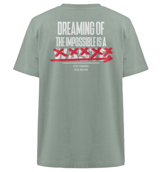 Dreaming of the Impossible Herren - Heavy Oversized Organic Shirt Aloe Herren Heavy Oversized Shirt Heavy Oversized Organic Shirt True Statement