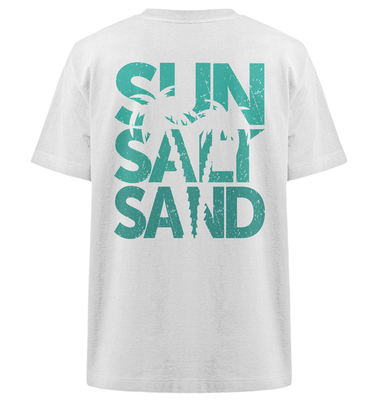 Sun Salt Sand Sommer 24 Herren - Heavy Oversized Organic Shirt White Herren Heavy Oversized Shirt Heavy Oversized Organic Shirt True Statement