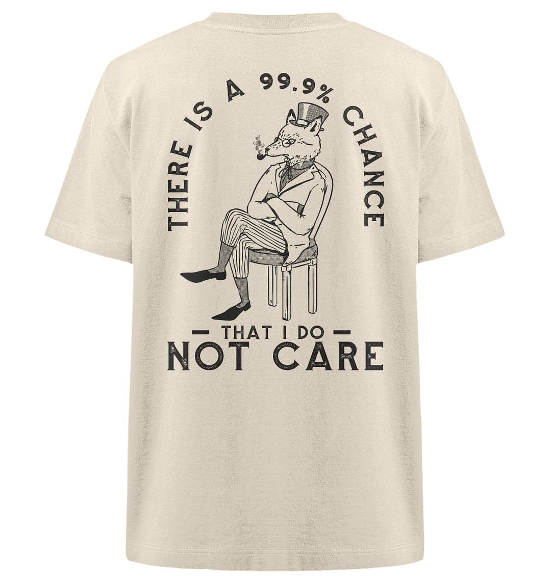 I don't care Herren - Heavy Oversized Organic Shirt Natural Raw Herren Heavy Oversized Shirt Heavy Oversized Organic Shirt True Statement