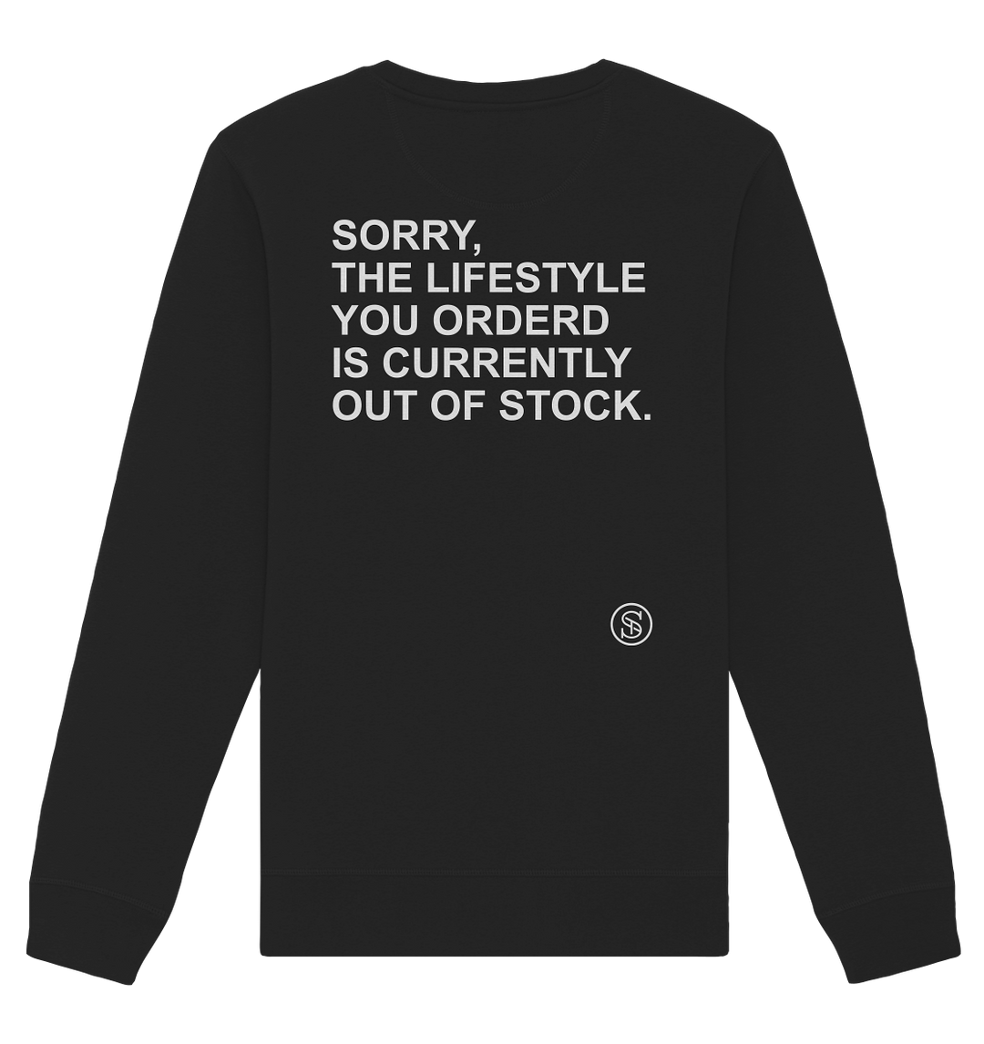 Lifestyle Statement Herren - Organic Sweatshirt Black Sweatshirts True Statement