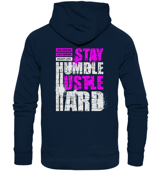 Humble Hustle Hard Herren - Organic Hoodie Hoodies Organic Hoodie True Statement