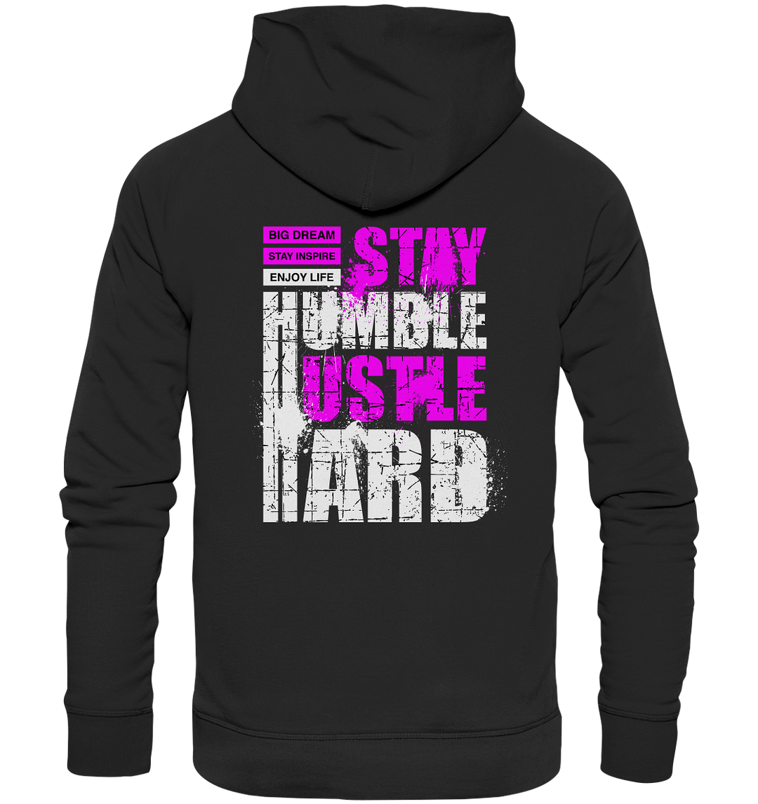 Humble Hustle Hard Herren - Organic Hoodie Hoodies Organic Hoodie True Statement