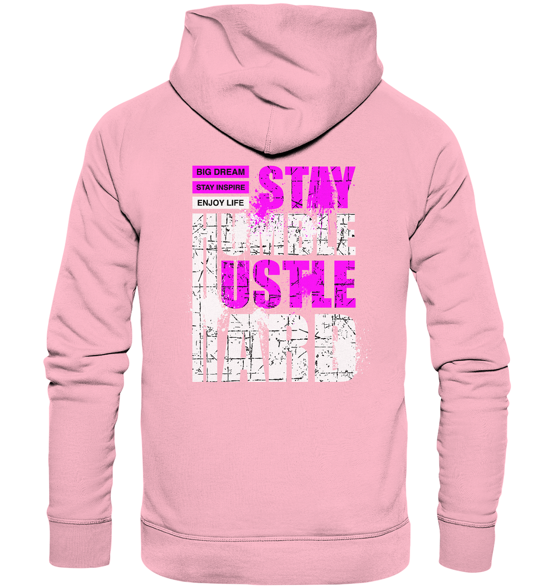 Humble Hustle Hard Herren - Organic Hoodie Hoodies Organic Hoodie True Statement