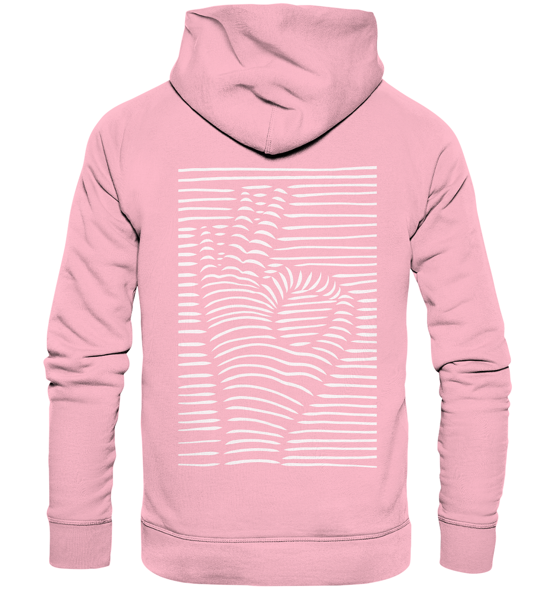 Illusion OK! Statement Herren - Organic Hoodie Cotton Pink Hoodies Organic Hoodie True Statement