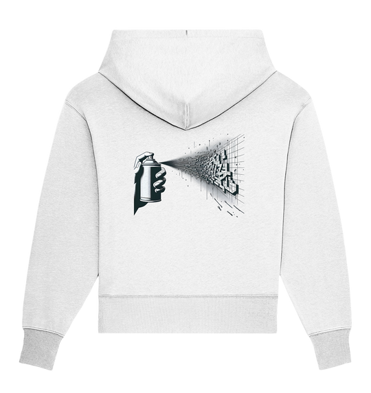 Statement Graffiti Herren - Organic Oversize Hoodie White Herren Oversized Hoodies Organic Oversize Hoodie True Statement