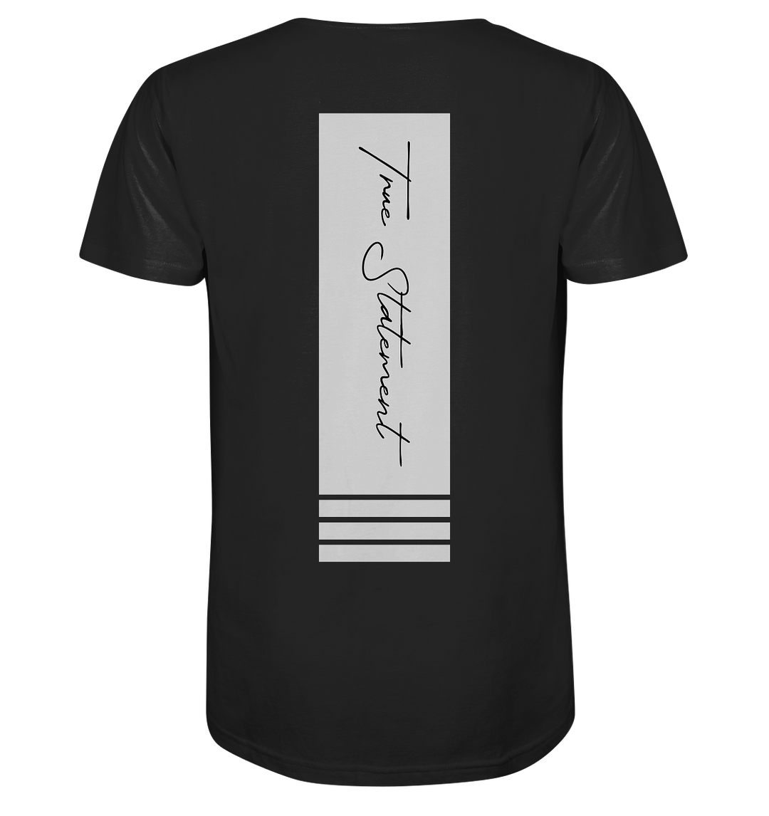 True Statement Signature II Herren - Organic Shirt Black Herren Shirt Organic Shirt True Statement