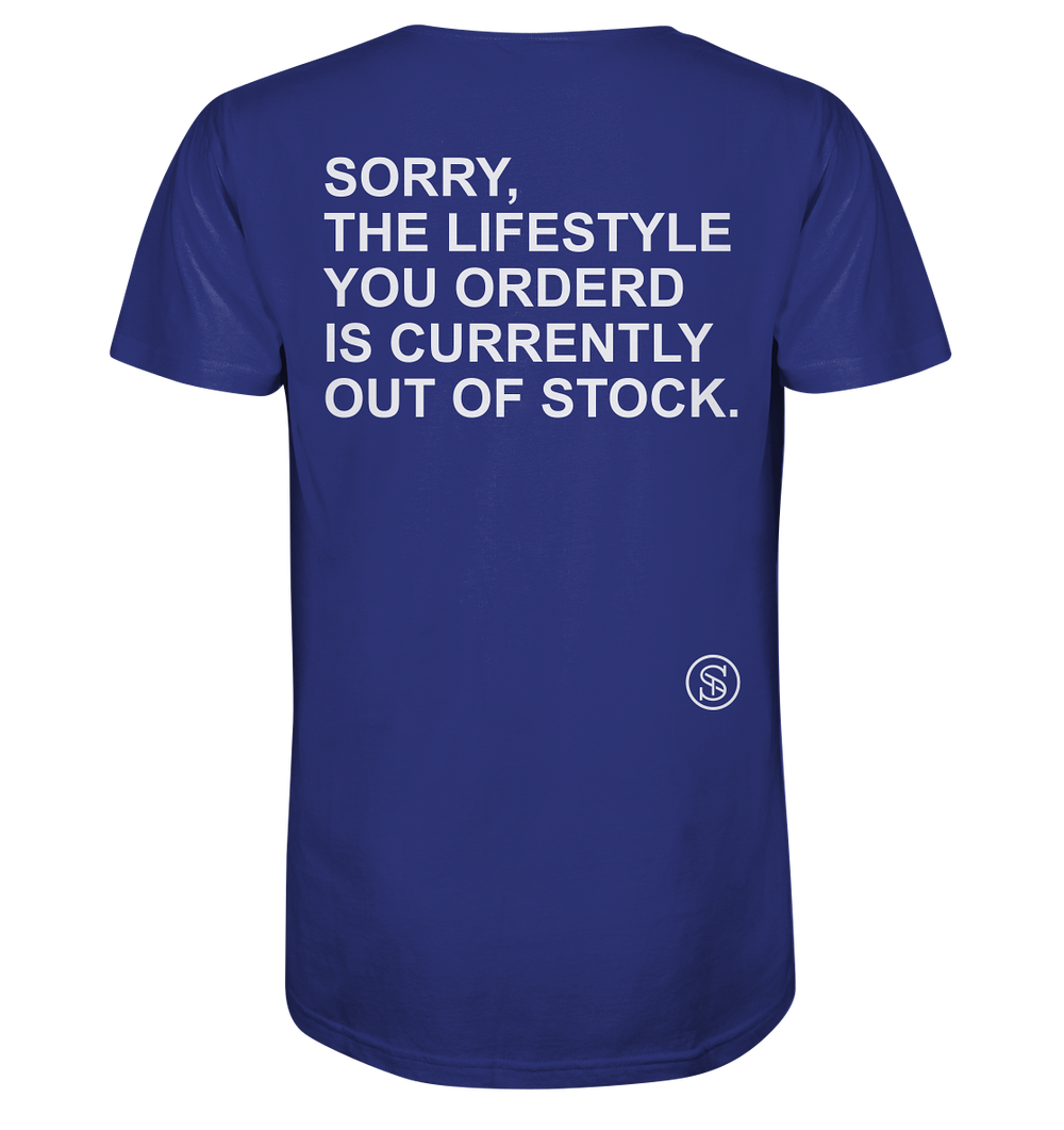 Lifestyle Statement Herren - Organic Shirt Worker Blue Herren Shirt Organic Shirt True Statement