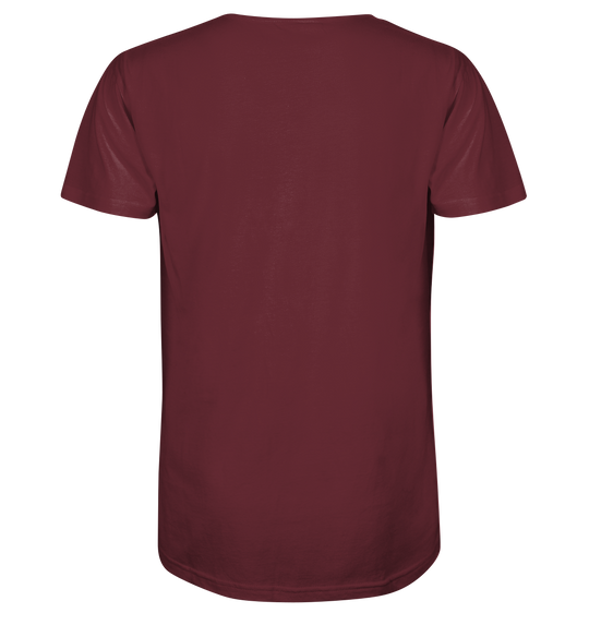 Musicplayer - Organic Shirt Burgundy Statement Maker Shirt Organic Shirt statementmaker True Statement