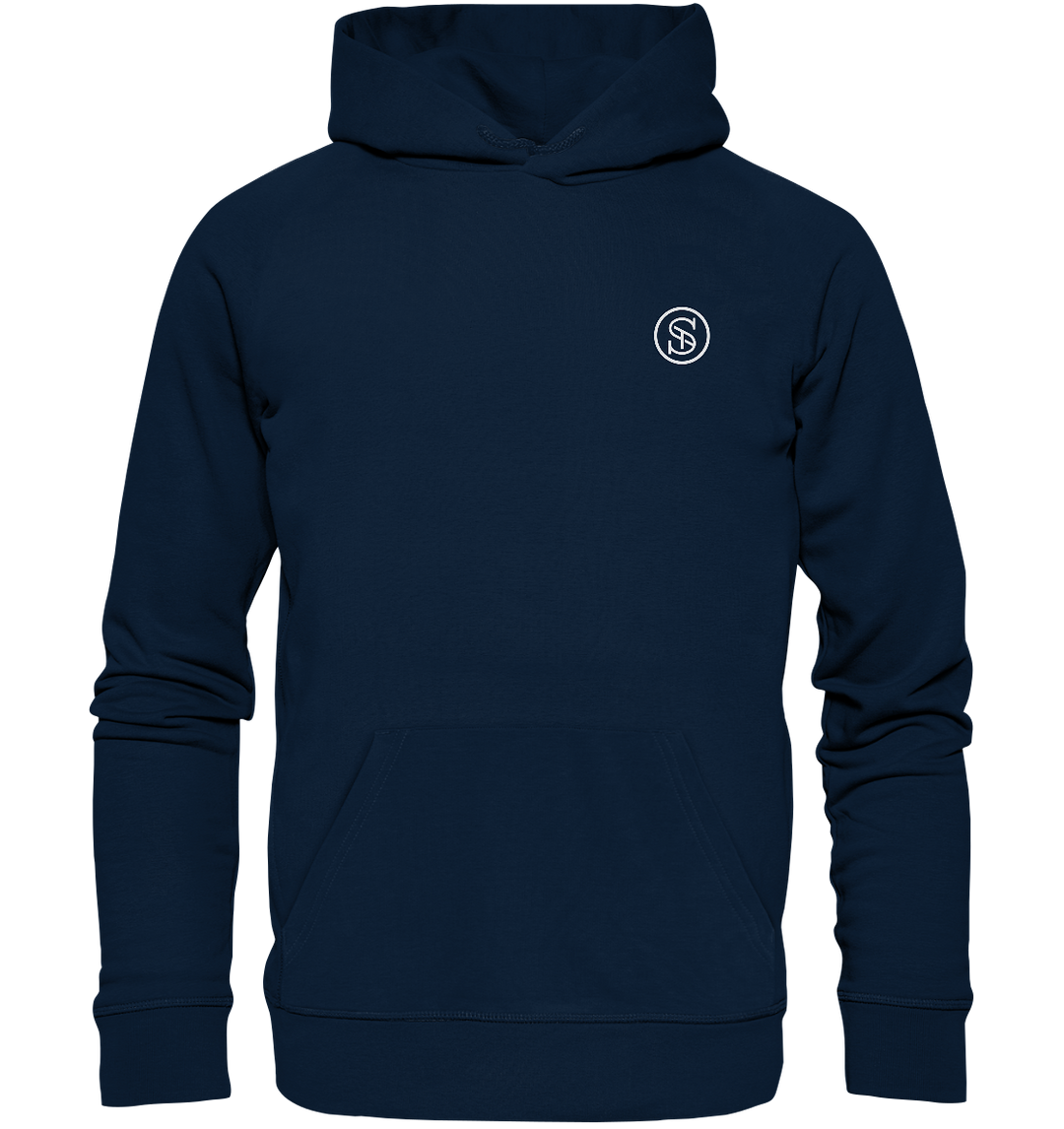 Humble Hustle Hard Herren - Organic Hoodie French Navy Hoodies Organic Hoodie True Statement