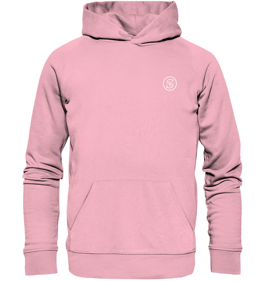 Humble Hustle Hard Herren - Organic Hoodie Cotton Pink Hoodies Organic Hoodie True Statement