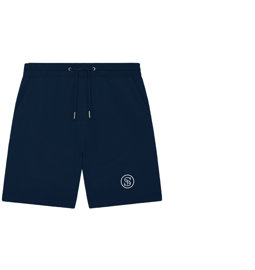 True Statement Crew Exclusive - Organic Jogger Shorts (Stick) French Navy Hosen Organic Jogger Shorts (Stick) True Statement