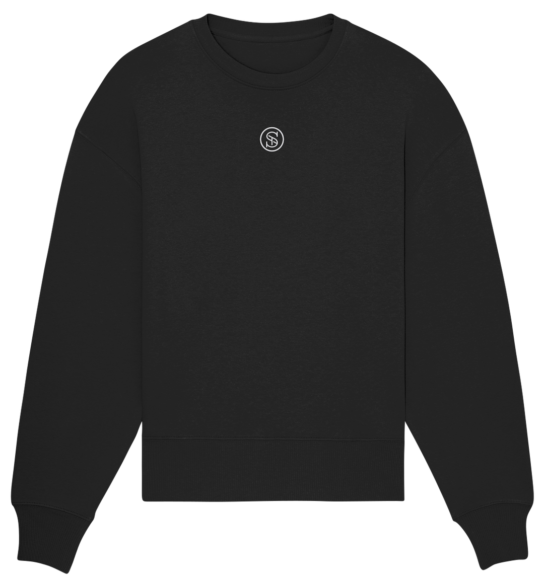 True Statement Crew Exclusive - Organic Oversize Sweatshirt (Stick) Black Sweatshirts Organic Oversize Sweatshirt (Stick) True Statement