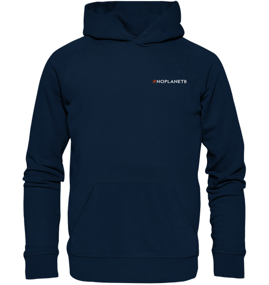 #NoPlanetB Herren - Organic Hoodie (Stick) French Navy