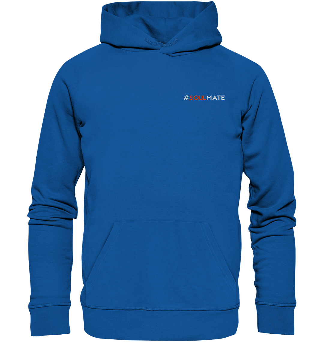 #Soulmate - Organic Hoodie (Stick) Royal Blue