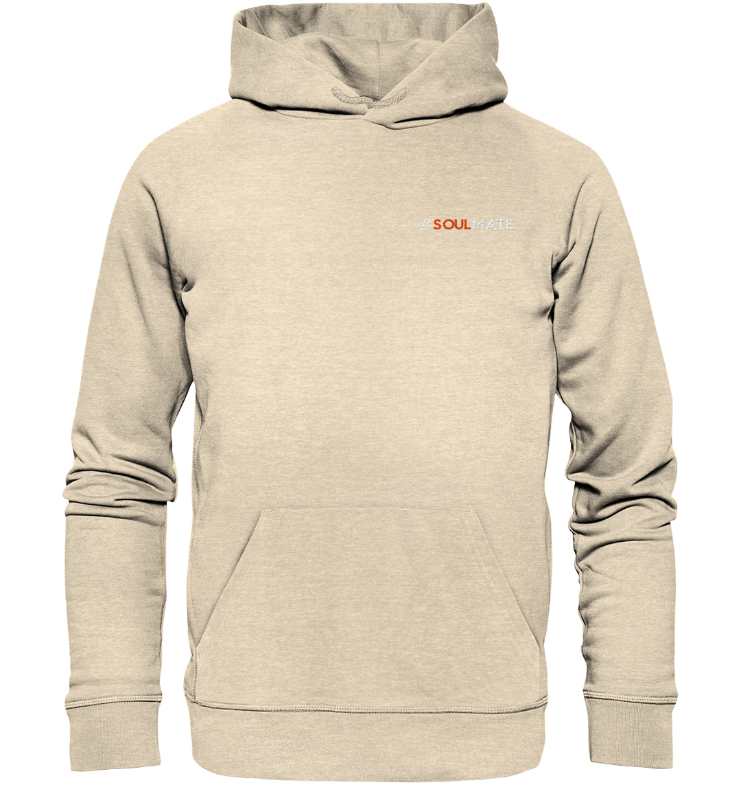 #Soulmate - Organic Hoodie (Stick) Natural Raw