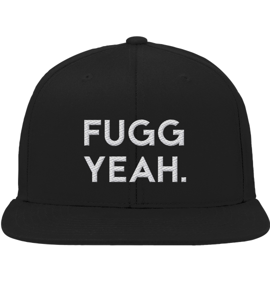 Fugg Yeah Statement Herren - Organic Snapback Black One Size Kappen & Mützen Organic Snapback True Statement